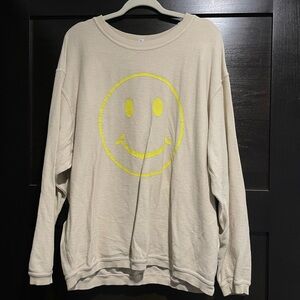 Boutique Ribbed Sweatshirt